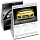 Custom 3 Month Desk Calendars Printing at Newprint store in Calendars with SKU: 3MNTHDSLCLNDRS01