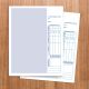 Custom Kingston Toyota Tire Storage Label Blue at Newprint store in Invoices & Forms with SKU: JLAGKTTSLBL01