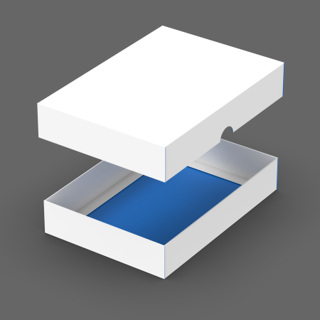 Custom Friction Base and Lid Gift Box at Newprint store in Custom Packaging with SKU: B10.02.00.00_BL