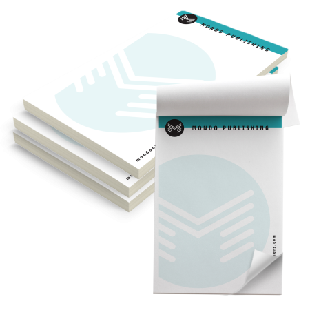 Custom Notepad Printing with Pantone at Newprint store in Notepads with SKU: NPDS1CLR49