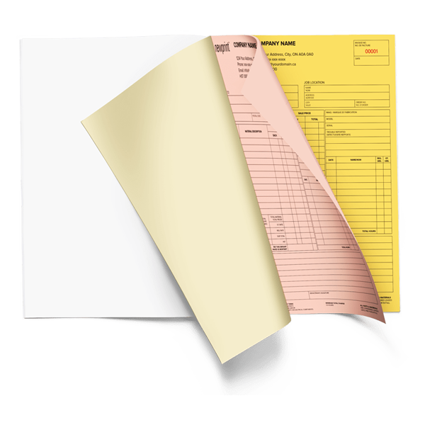 NCR Carbonless form product